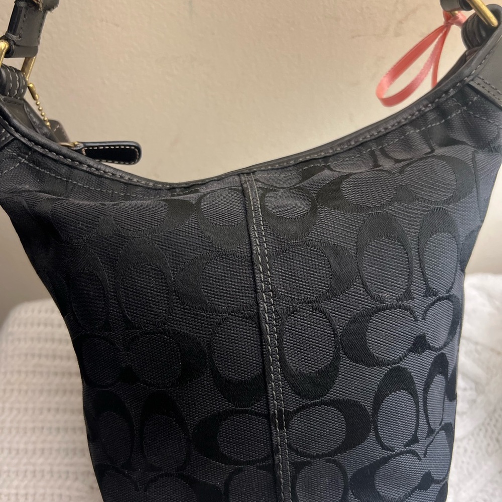 Coach Black Mini Shoulder Bucket Bag 🖤 - Picture 6 of 14